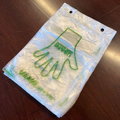 Disposable ecological gloves