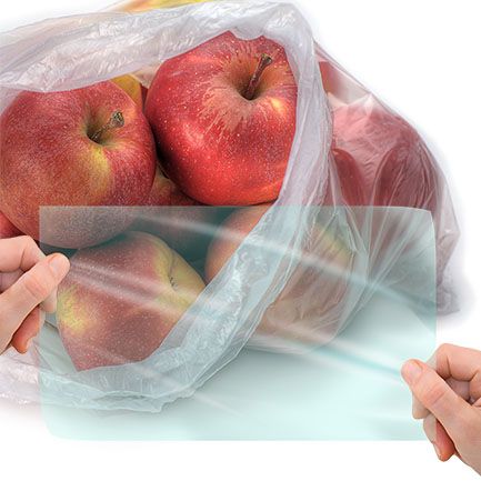 Bags for fruits, vegetables and berries